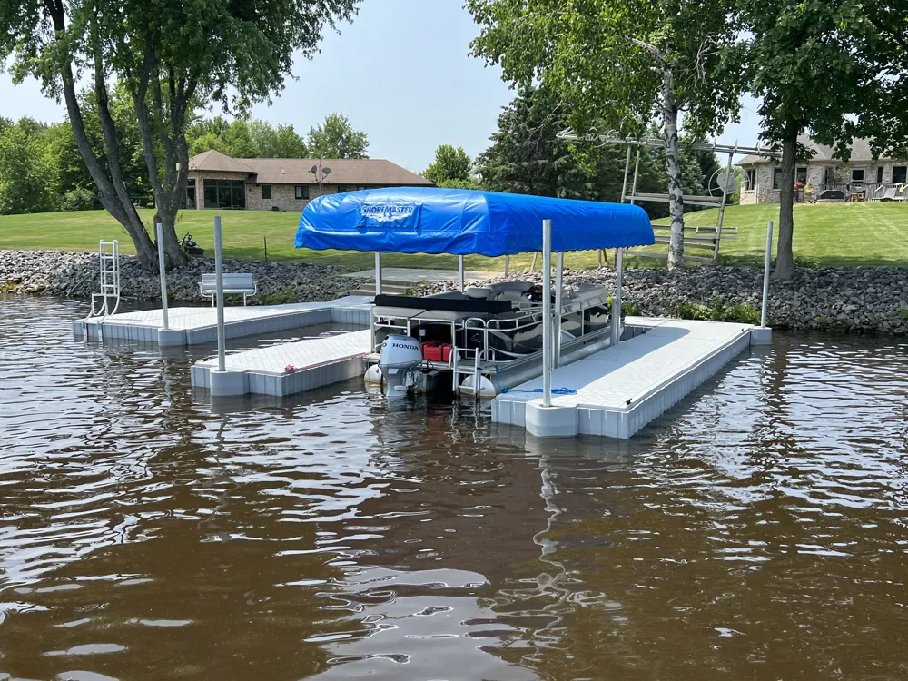 Floating Docks & PWC Ports in Northern Minnesota | PolyDock